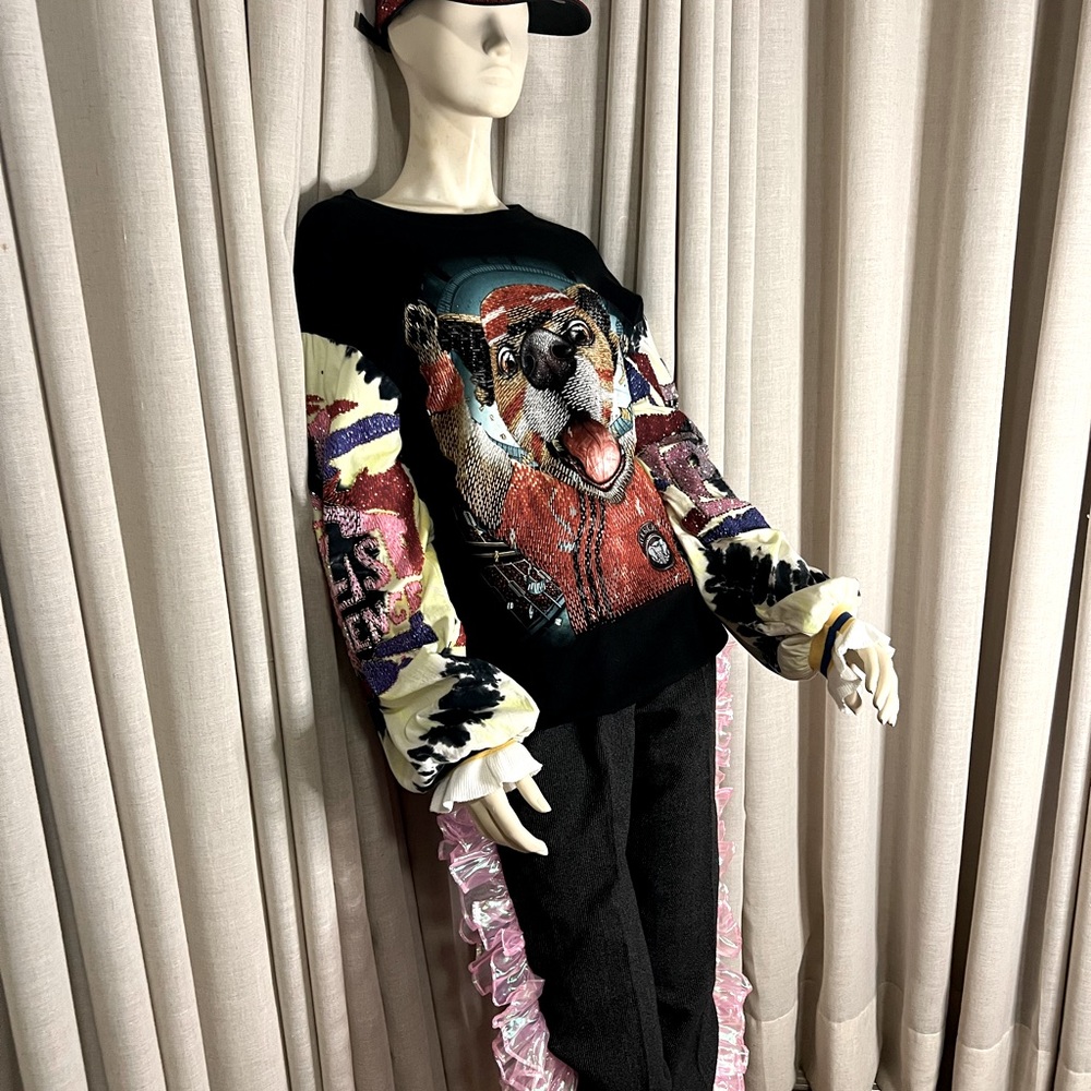 street hand made long sleeve t shirt